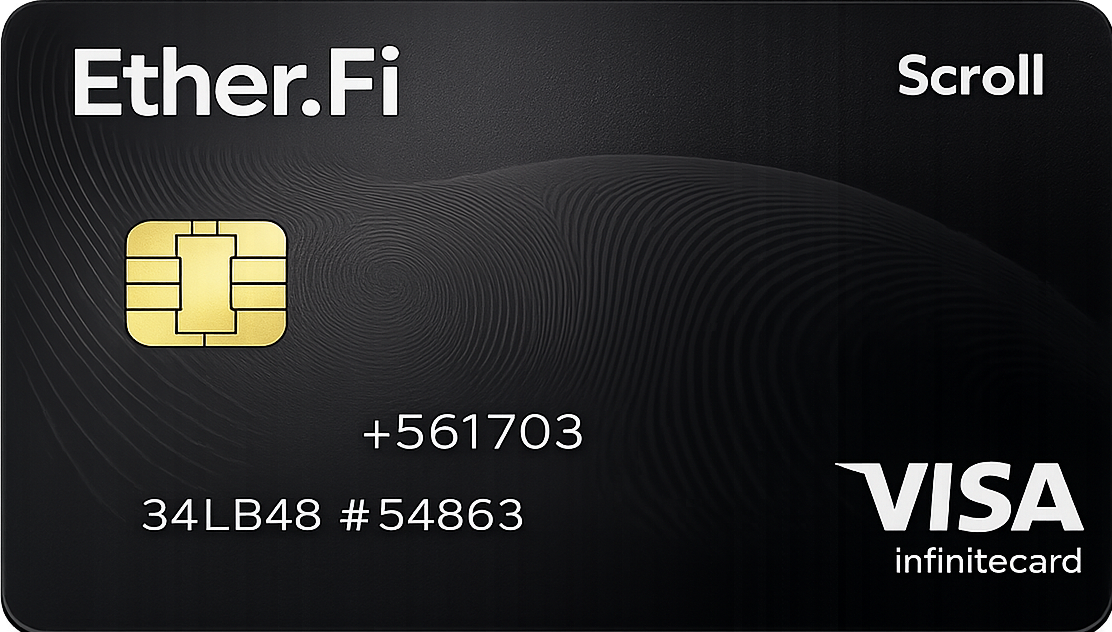 Ether.fi Cashカード券面