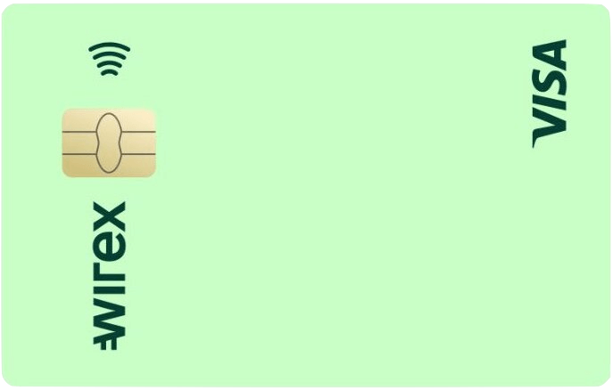 Wirex Cardカード券面